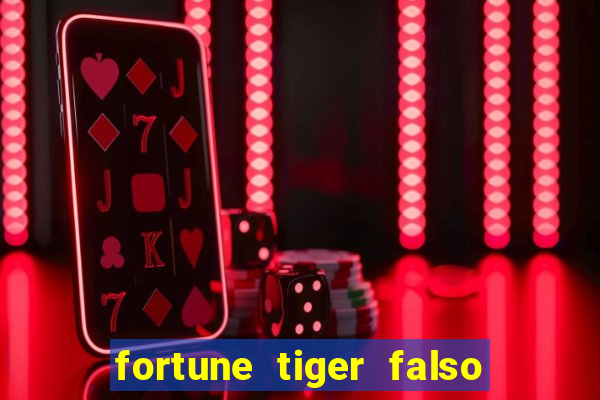 fortune tiger falso para brincar